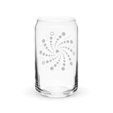 Can-shaped glass