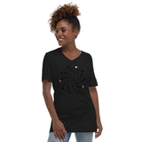 Unisex Short Sleeve V-Neck T-Shirt